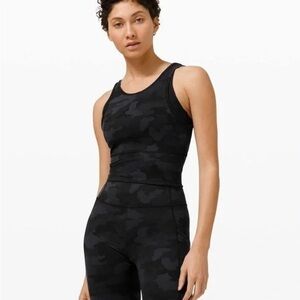 Lululemon Key to Balance Tank - Heritage 365 Camo Deep Coal Multi - Size 2